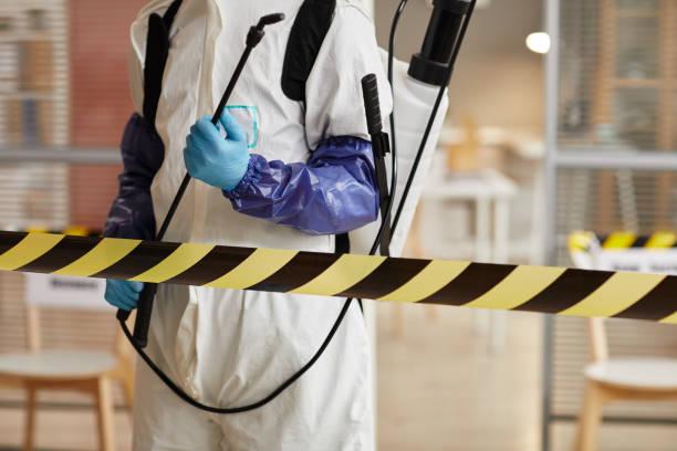 Professional Crime Scene Cleanup technician working in Olivet, NJ